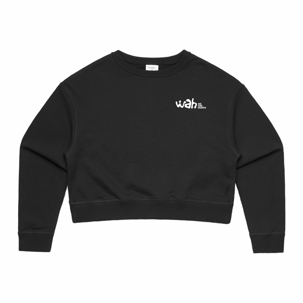 WAH - Womens Crop Crew (XS)