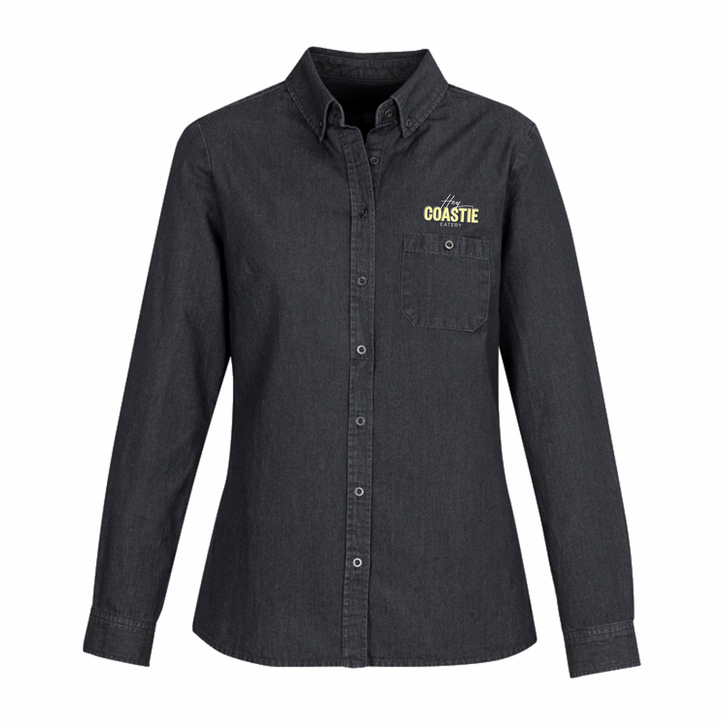Hey Coastie - Womens Indie Long Sleeve Shirt